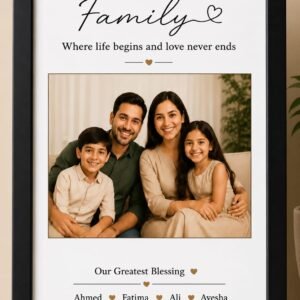 Personalized Family Frame